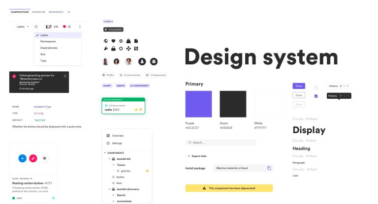 Design System : harmonisez l'identité visuelle de vos projets web ...
